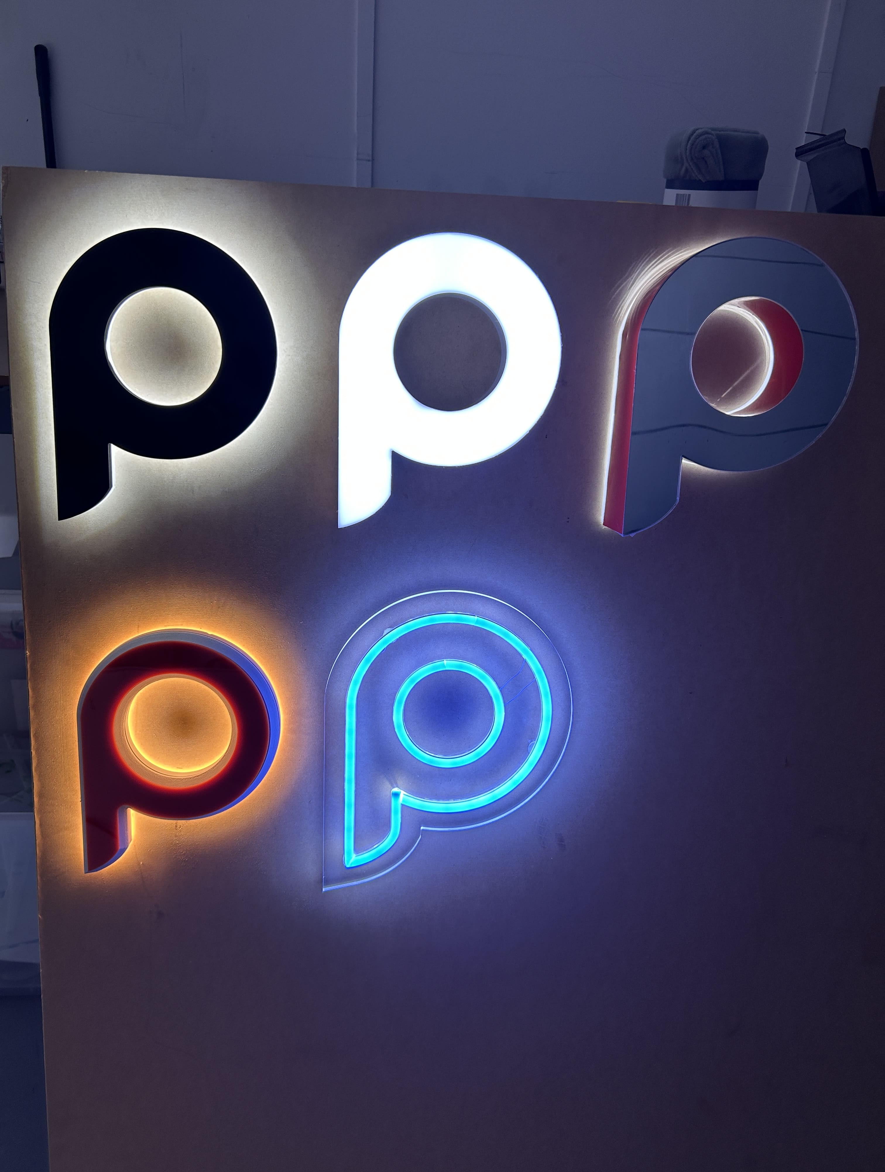 3D Illuminated Letters