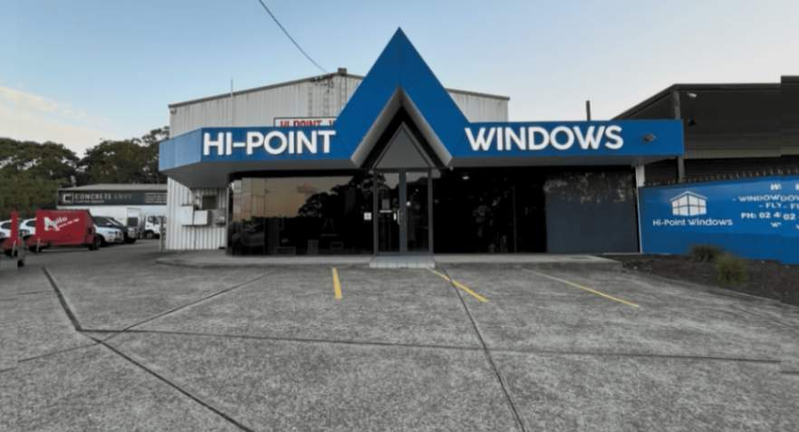 3D illuminated front-lit letters for Hi-Point Windows- dayview, Cardiff, NSW