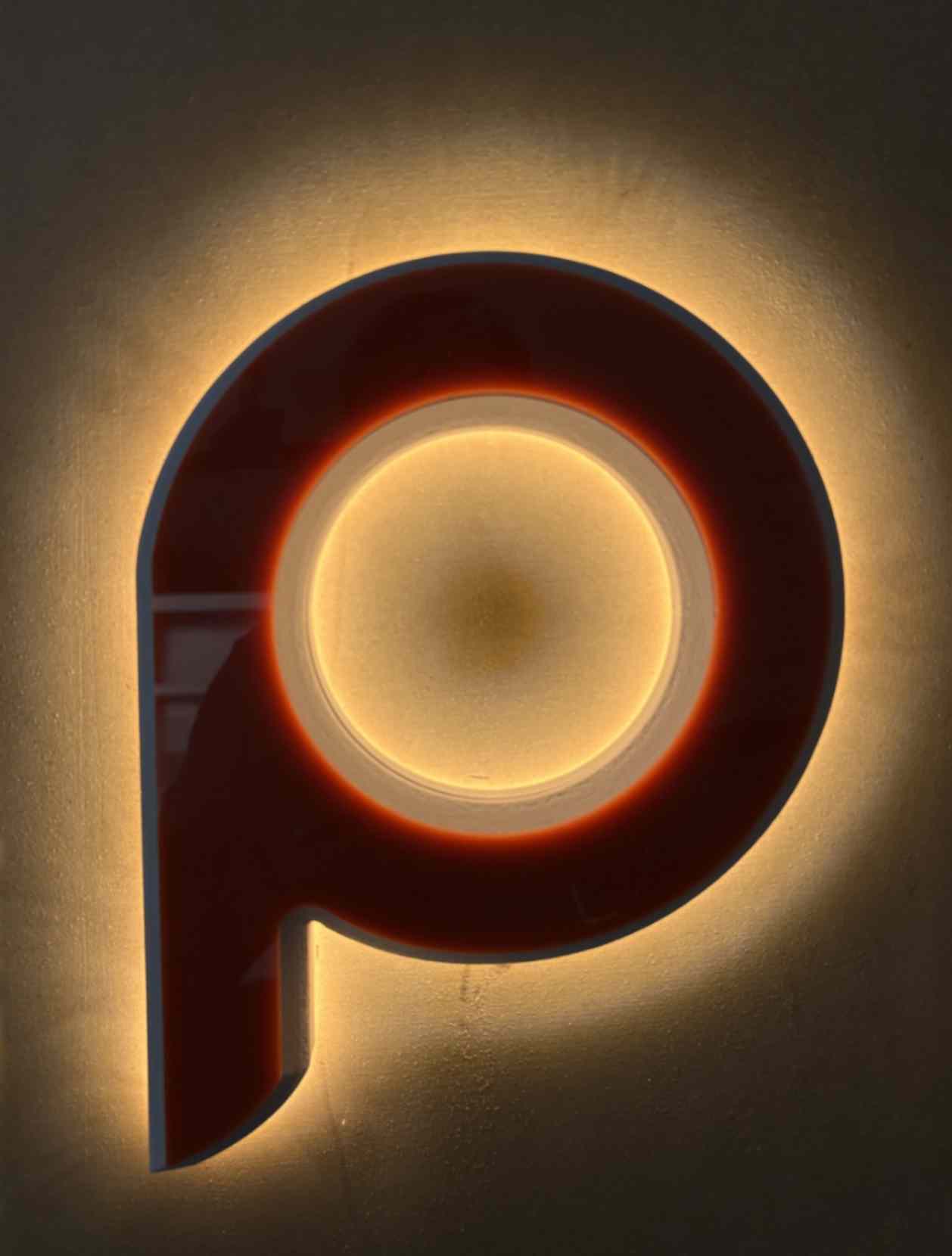 halo-lit illuminated LED letters sample Boolaroo, NSW