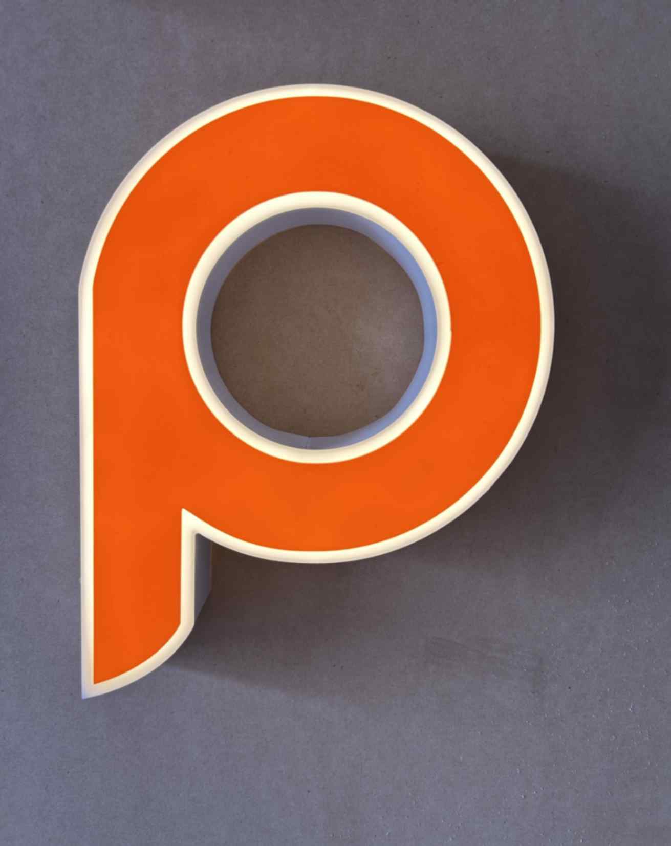 Front-lit vinyl offset illuminated LED letters sample Boolaroo, NSW