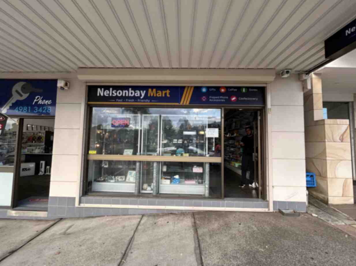 Nelsonbay Mart shop lightbox, Nelsonbay, Port stephen, NSW