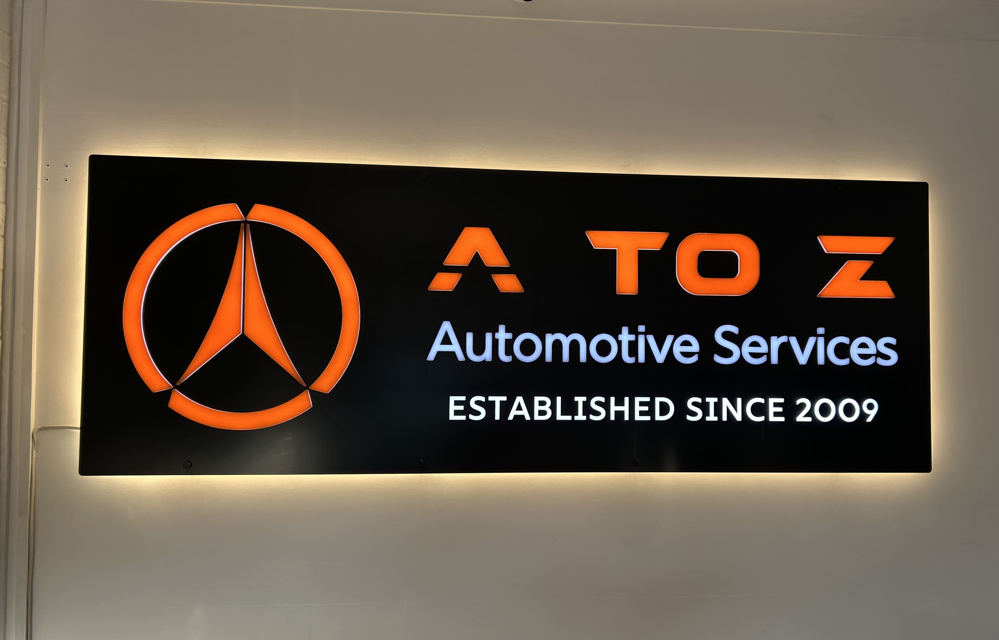LED Illuminated Sign